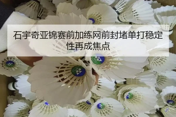 石宇奇亚锦赛前加练网前封堵单打稳定性再成焦点